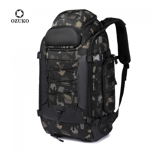 OZUKO 9390 Custom Usb Charging Men Back Pack Waterproof Big Backpack Notebook Bags Business Laptop Tactical Backpack
