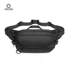 Outtobe Sport Waist Pouch Bag Men Cross Body Bag Zipper Chest Bag