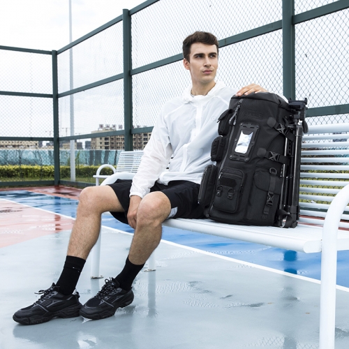 OZUKO 9573 Basketball Gym Duffle Travel Backpack Men Waterproof