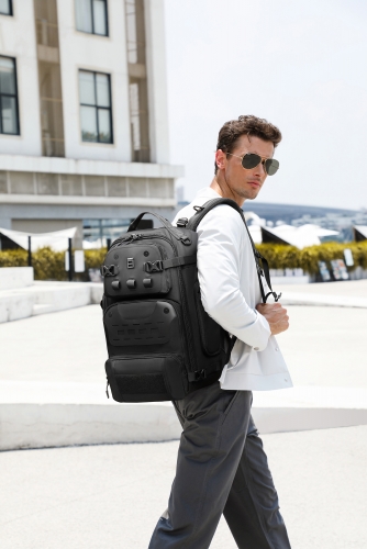 Ozuko 9590 High Quality Luxury Anti Theft Laptop Backpack 15.6