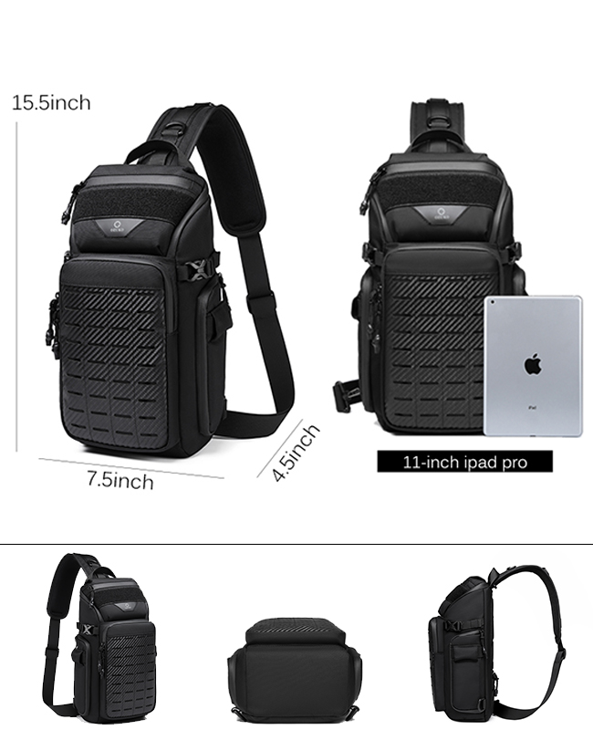 PRODUCT :9680 OZUKO EDC Sling Bag