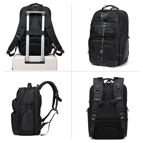OZUKO 9772 Fashion Travel Back Pack Bag High Capacity Travel 15.6
