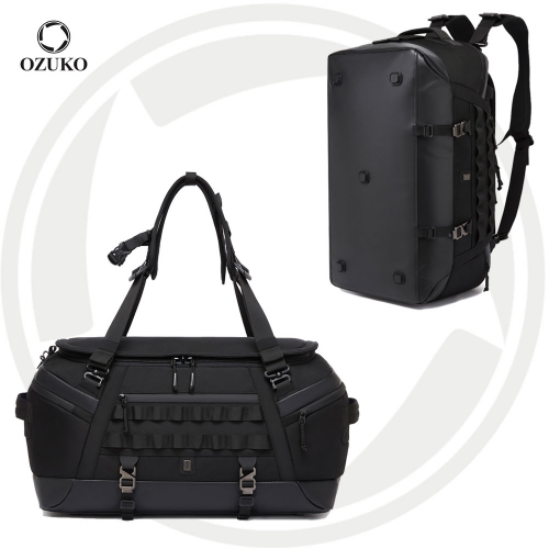 OZUKO 9903 Men's Large Capacity Organizer Backpack, Multi-Purpose Weekender Travel Bag For Men