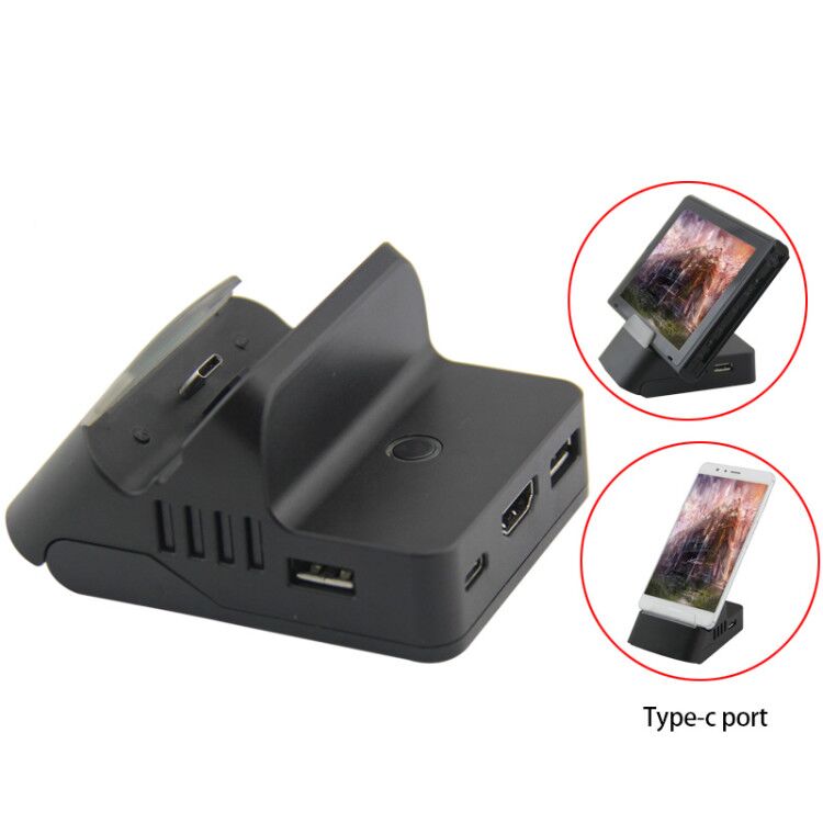 Mini Portable Charger Charging Dock Station for Nintendo Switch