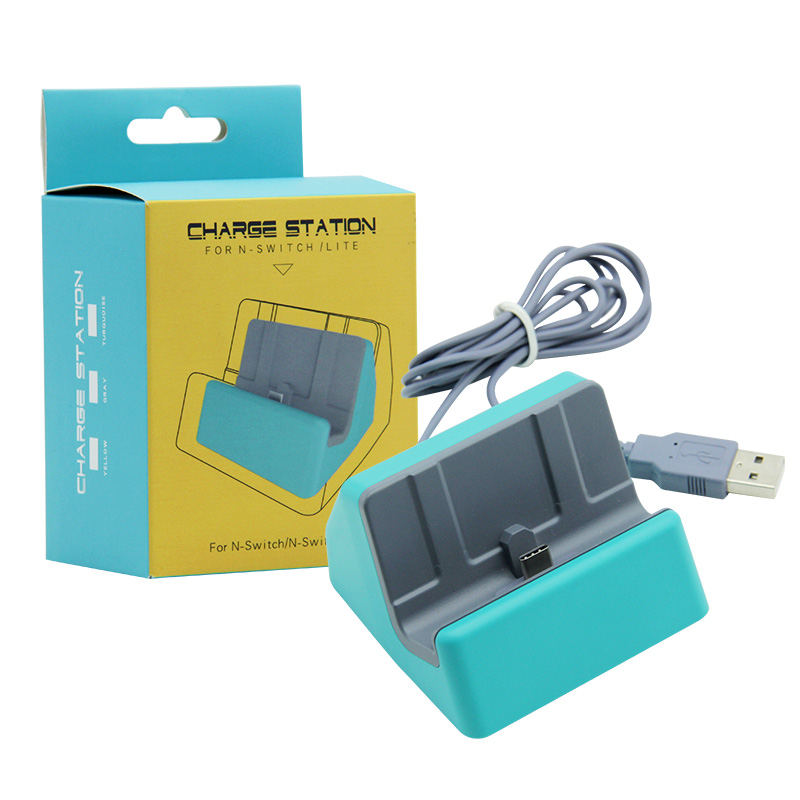Nintendo switch Lite Charger Dock（turquoise）