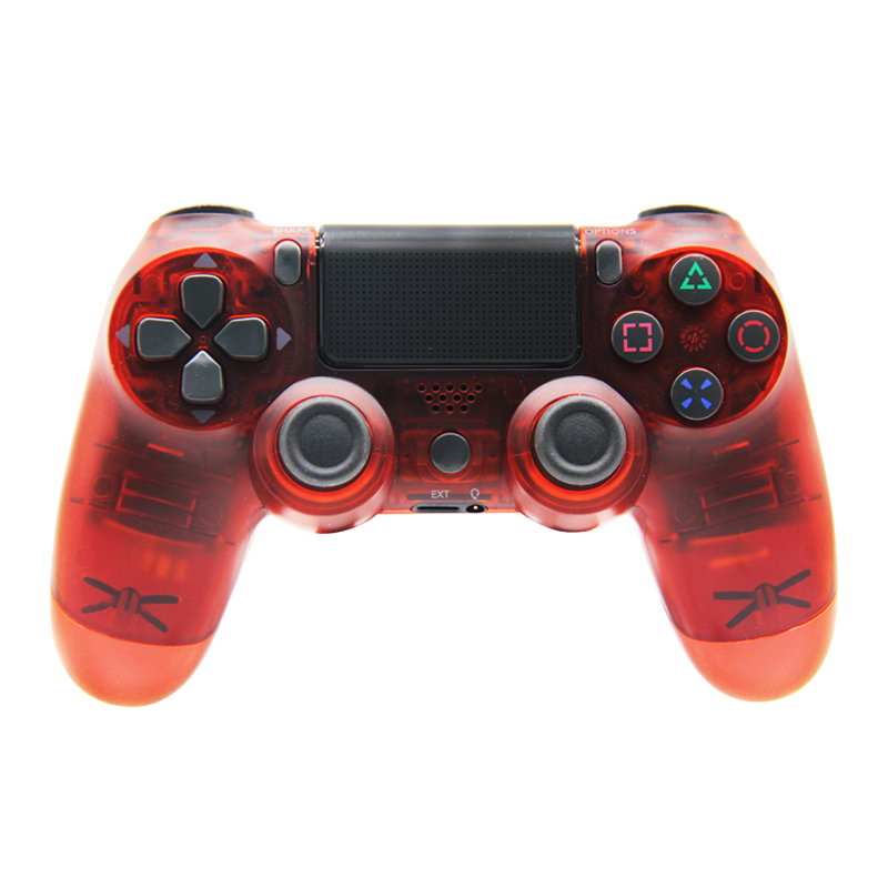 PS4 Slim wireless controller（transparent red）