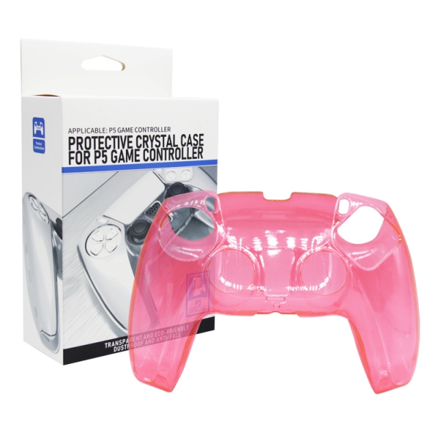 PS5 Controller Crystal Case（pink）