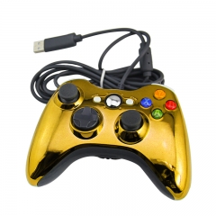 XBOX 360 Wired controller（Electroplated yellow）