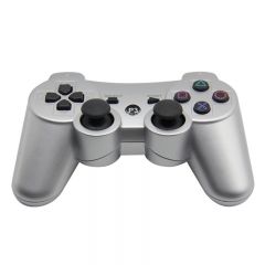 PS3 Wireless Controller with pp bag ( silver)