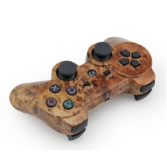 PS3 Wireless Controller with pp bag (Woodgrain)