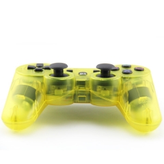 PS3 Wireless Joypad Crystal Yellow with pp bag