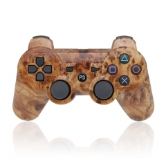 PS3 Wireless Controller with pp bag (Woodgrain)