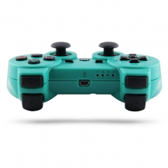 PS3 Wireless Controller with pp bag（Turquoise）