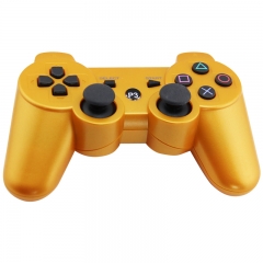 PS3 Wireless Controller with pp bag (gold)