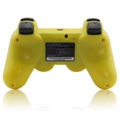 PS3 Wireless Controller with pp bag (Yellow)