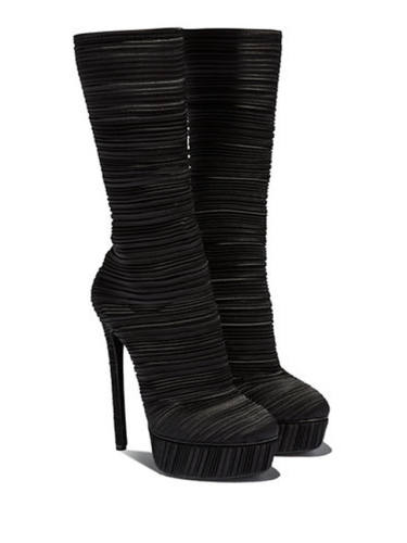 Women'S Boots Stiletto Heel Boots Stiletto Heel Round Toe Mid Calf Boots Basic Casual Daily Walking Shoes Mesh Plaid / Check / Mid-Calf Boots