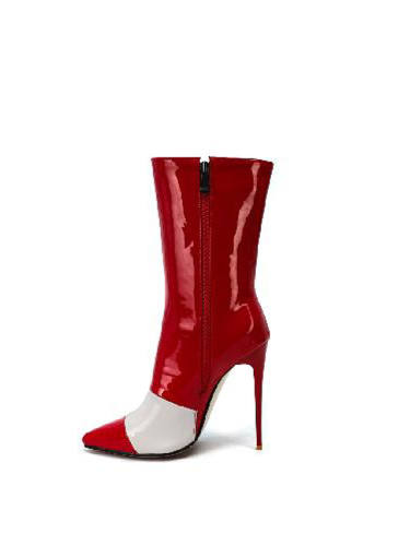 Women'S Boots Stiletto Heel Pointed Toe Daily Pu Synthetics