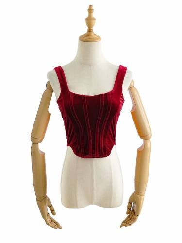 Fashion Solid Cropped Tank Tops For Women