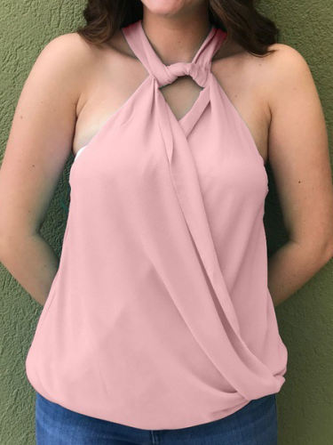 Simple Solid Color Tank Tops For Women