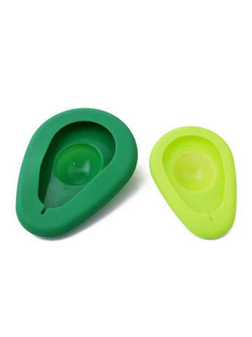 2pcs Reusable Silicone Avocado Savers Covers Vegetable Food Shea Fruit Storage Fresh Saver