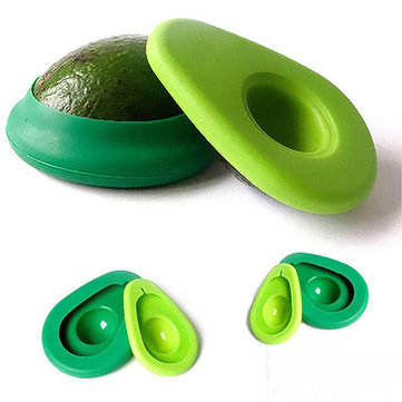 2pcs Reusable Silicone Avocado Savers Covers Vegetable Food Shea Fruit Storage Fresh Saver
