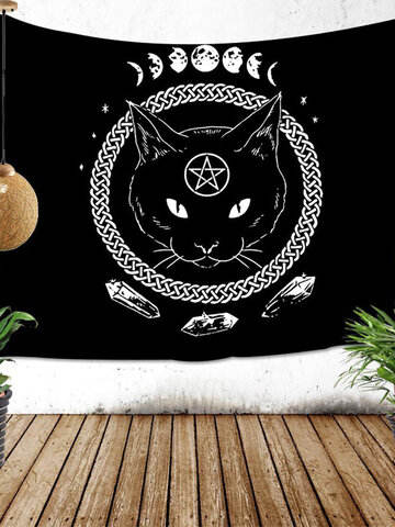 Nordic Background Cloth Hanging Cloth Background Wall Home Tapestry Living Room Cartoon Blanket Bedside Decoration