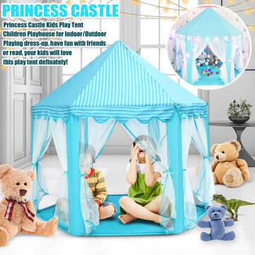 Kids' Teepees & Play Tents Kids Play Tent Large Playhouse Castle Kids Play Tent