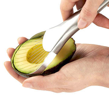 Avocado Cutter K-nife Household Avocado Kernel Separator Stainless Steel Cutter Kitchen Gadget