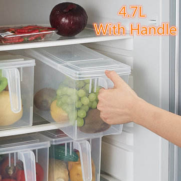 Sealed Crisper Refrigerator Plastic Food Storage Box Preservation Container