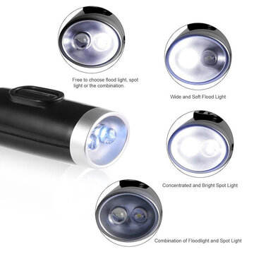 Rechargeable LED Book Light Neck Reading Lamp Hands-free 4 LED Beads 4 Adjustable Brightness For Reading In Bed Or Reading In Car