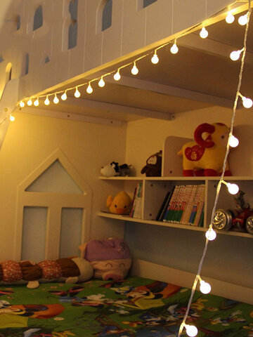 10m Warm White 100LED Ball Fairy String Light For Wedding Party Christmas Home Decor
