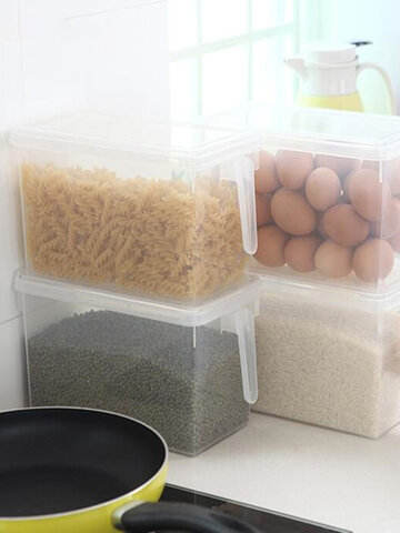 Sealed Crisper Refrigerator Plastic Food Storage Box Preservation Container