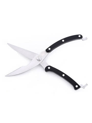 25.5*5cm Kitchen Stainless Steel Shears Strong Chicken Bone Cut Multifunctional Household Scissor
