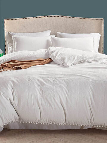 Luxury Concise Nordic Style Bedding Set Twin Queen King Size Quilt Cover Pillowcase
