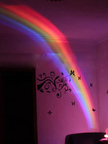 Creative Rainbow Romantic Star LED Projecting Lamp Night Light