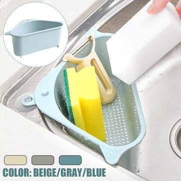 Triangle Storage Holder Multifunctional Drain Shelf storage rack Kitchen Drain Shelf