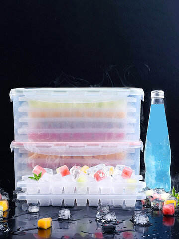 Multilayer Ice Cube Mold Ice Tray Maker For Kitchen Storage Home Kitchen Tools