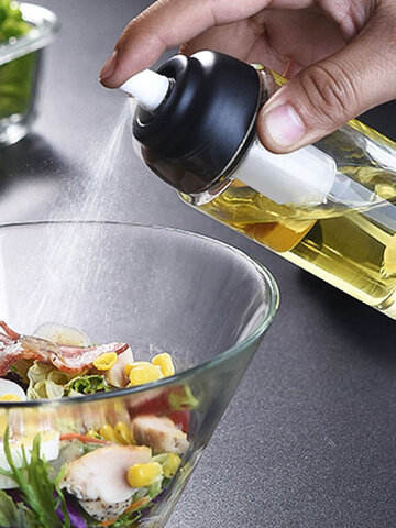 Air Pressure Style Olive Oil Spray Bottles Kitchen Oil Vinegar Sauce Condiments Dispenser Bottle