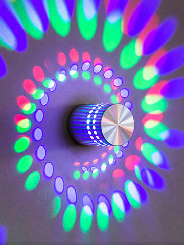 Creative LED Colorful Aisle Lights Modern Ceiling Wall Lamp KTV Bar Mood Home Decor