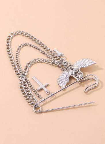 Key No Stone Brooches