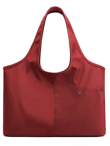 Women'S Bags Oxford Cloth Polyester Top Handle Bag Shopper Bag Zipper Going Out Office & Career 2021 Tote Handbags Wine Watermelon Red Black Purple