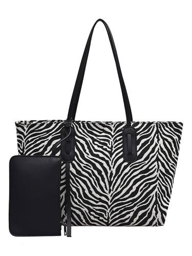 Women'S Bags Pu Leather Top Handle Bag 2 Pieces Purse Set Pattern / Print Zipper Daily Bag Sets Handbags Baguette Bag Black Red