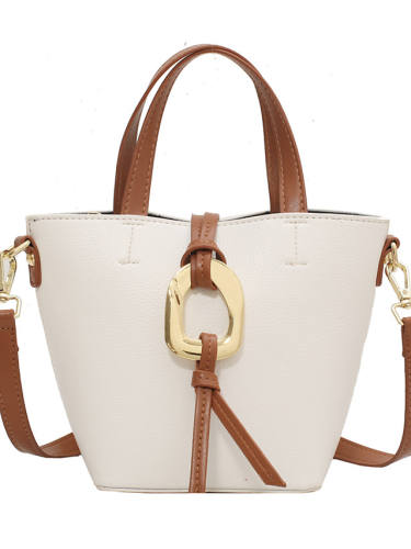 Women'S Bags Pu Leather Top Handle Bag Date Office & Career 2021 Blue Khaki White Black
