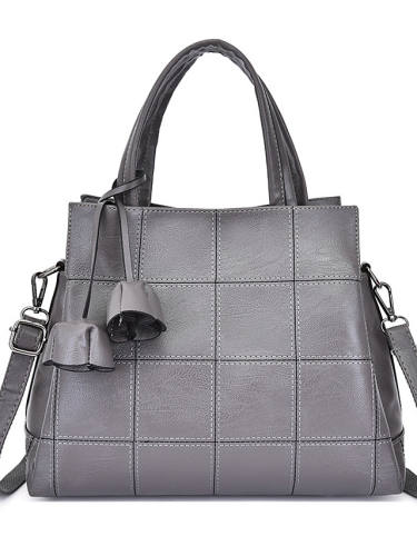 Women Solid Business Handbag Crossbody Bag Shoulder Bag