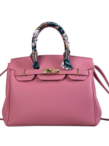 Women'S Bags Satchel Top Handle Bag Date Office & Career 2021 Handbags Black Red Blushing Pink Orange