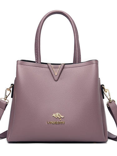 Women'S Bags Satchel Top Handle Bag Date Office & Career 2021 Handbags Wine Black Blue Purple