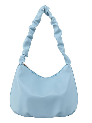 Women'S Bags Pu Leather Top Handle Bag Zipper Going Out Outdoor 2021 Baguette Bag Black Blue Yellow Blushing Pink