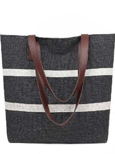 Women'S Bags Oxford Cloth Synthetic Tote Top Handle Bag Zipper Daily Outdoor Handbags Baguette Bag Khaki Gray
