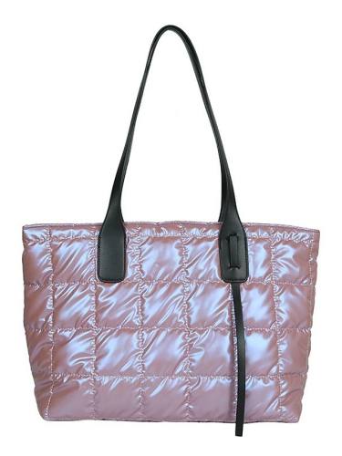 Women'S Bags Nylon Cotton Tote Top Handle Bag Zipper Daily Outdoor Handbags Baguette Bag Black Blue Blushing Pink Green