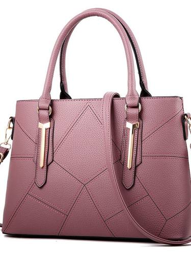 Women'S Bags Top Handle Bag Daily Office & Career 2021 Handbags White Black Red Blushing Pink